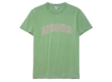 Bisous Skateboards College Tshirt Green