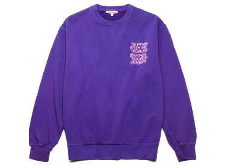 Bisous Skateboards Crewneck Slime Purple