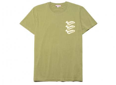 Bisous Skateboards Gianni Tshirt Olive