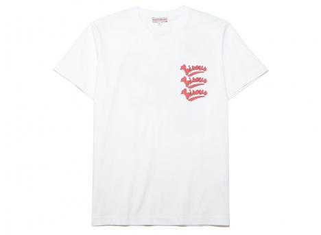 Bisous Skateboards Gianni Tshirt White
