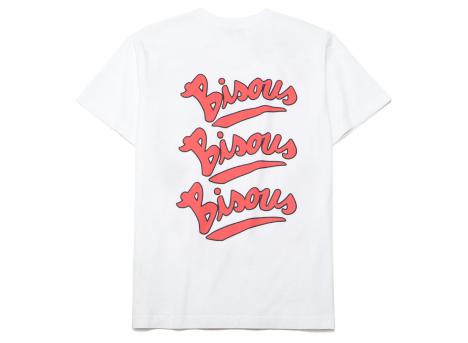 Bisous Skateboards Gianni Tshirt White
