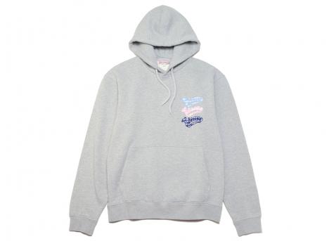 Bisous Skateboards Gianni Vichy Hoodie Sport Grey