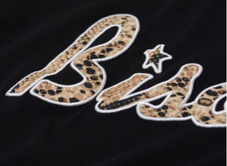 Bisous Skateboards Lounge Snake Tshirt Black