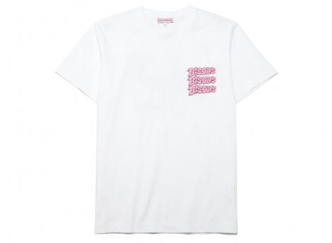 Bisous Skateboards Pablo Tshirt White