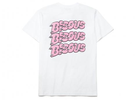 Bisous Skateboards Pablo Tshirt White