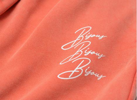 Bisous Skateboards Pants Cigarette Washed Red