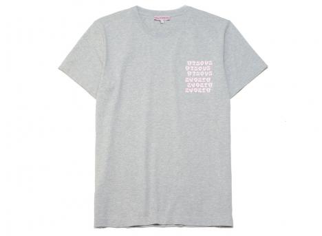 Bisous Skateboards Slime Tshirt Sport Grey