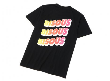 Bisous Skateboards Sonics Tshirt Black
