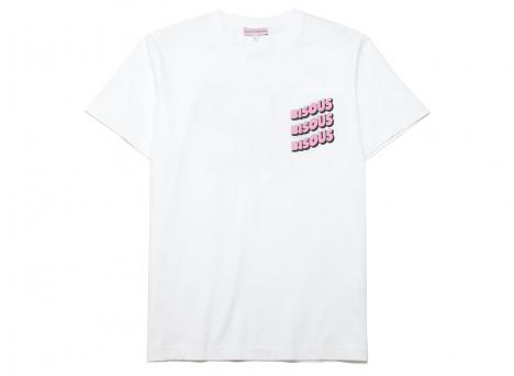 Bisous Skateboards Sonics Tshirt White
