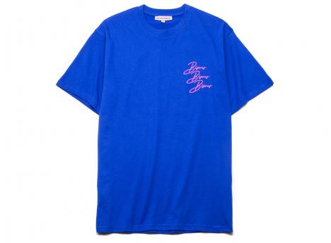 Bisous Skateboards Tshirt Cigarette Navy