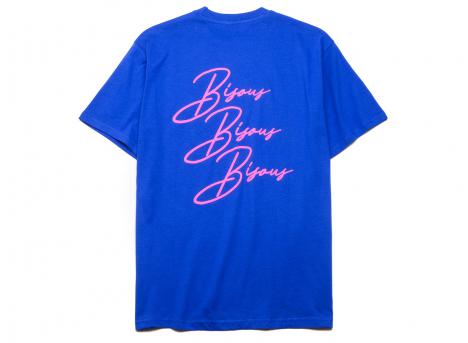 Bisous Skateboards Tshirt Cigarette Navy