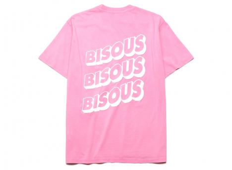 Bisous Skateboards Tshirt Sonics Light Pink