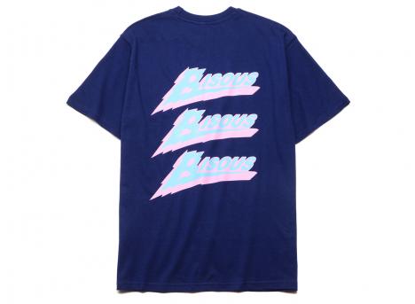 Bisous Skateboards Tshirt Zenith Royal Blue