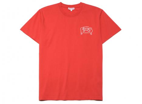 Bisous Skateboards Veritable Tshirt Red