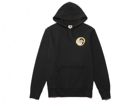 Bisous Skateboards x T&C Hooded Fleece Washed Black