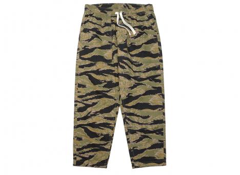 Bleu Relaxed Pants Tiger Stripe