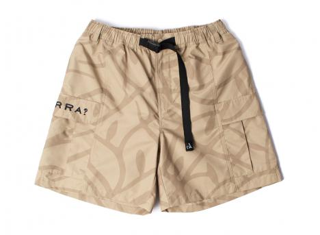 By Parra A Forest Technical Shorts Sand