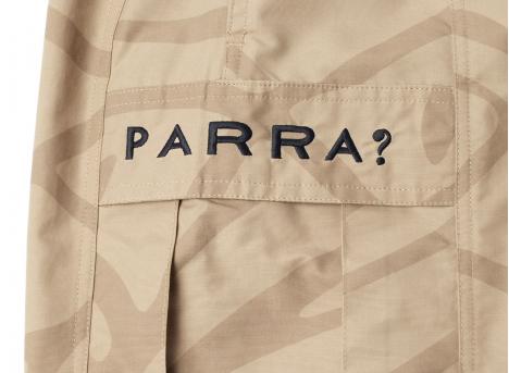 By Parra A Forest Technical Shorts Sand