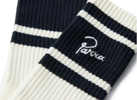 By Parra Crew Socks White