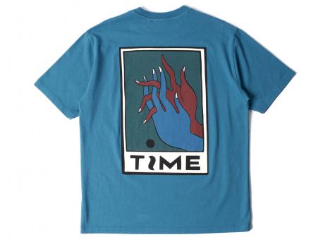 By Parra Hands Of Time Tshirt Blue