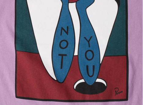 By Parra Not You Tshirt Purple