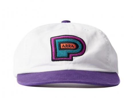 By Parra Repeat Pea 6 Panel Hat Purple