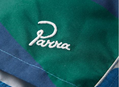 By Parra The Festival Fence Swim Shorts Blue