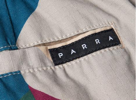 By Parra The Wall Camo Shorts Sand