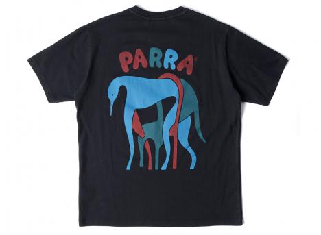 By Parra This Damn Chair Tshirt Washed Black