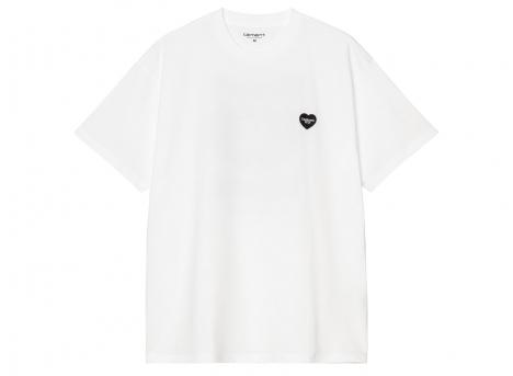 Carhartt Heart II Hart Tshirt White I035203