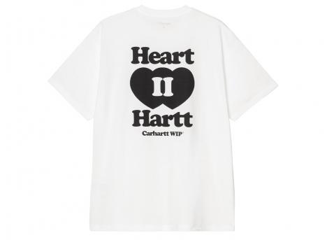 Carhartt Heart II Hart Tshirt White I035203