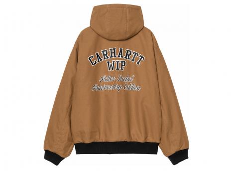 Carhartt WIP 50 Years Anniversary OG Active Jacket Leather Black / Hamilton Brown I035967_3R0_XX_03