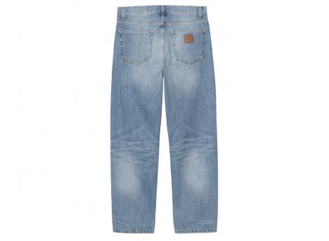 Carhartt WIP Aaron Pant Denim Blue Burst Washed I036728