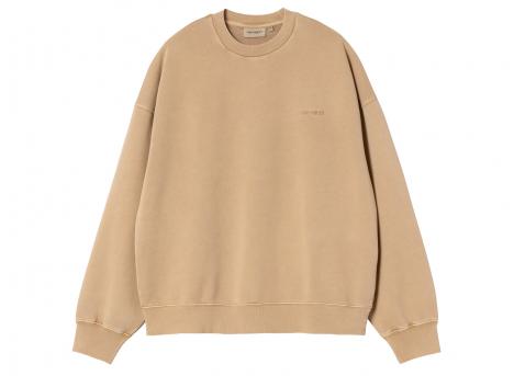Carhartt WIP Benton Sweat Peanut Garment Dyed I035436_2FS_GD_03