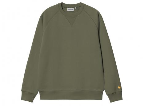 Carhartt WIP Chase Sweatshirt Leaf / Gold I033660