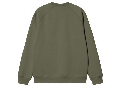 Carhartt WIP Chase Sweatshirt Leaf / Gold I033660