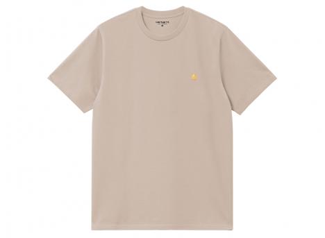 Carhartt WIP Chase Tshirt Fleur De Sel / Gold I026391.38A.XX.03