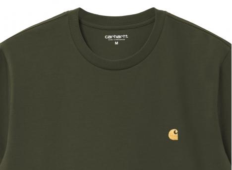 Carhartt WIP Chase Tshirt Olive / Gold I026391.3CB.XX.03
