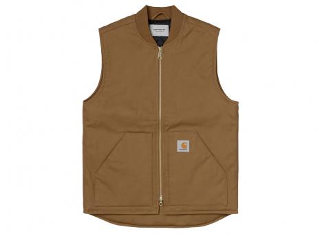 Carhartt WIP Classic Vest Hamilton Brown Rigid I035695.HZ.01.03