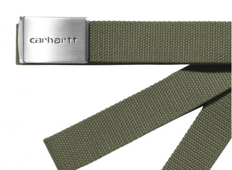 Carhartt WIP Clip Belt Chrome Leaf I019176