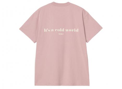 Carhartt WIP Cold World Tshirt Glassy Pink I035431_1NJ_XX_03