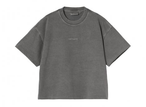 Carhartt WIP Femme Benton Tshirt Graphite Garment Dyed I035528_87_GD_03