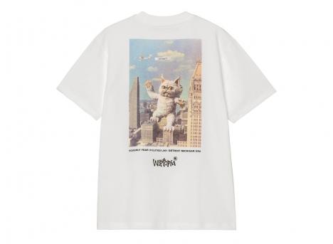 Carhartt WIP Femme Wiptopia Tshirt White I035496.02.XX.03