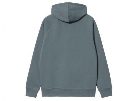 Carhartt WIP Hooded Chase Jacket Cozy Blue / Gold I033664