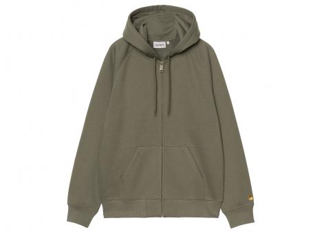 Carhartt WIP Hooded Chase Jacket Leaf / Gold I033664