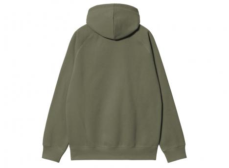 Carhartt WIP Hooded Chase Sweatshirt Leaf / Gold I033661