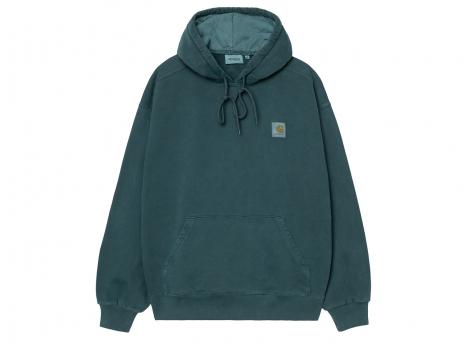 Carhartt WIP Hooded Vista Sweat Deep Lagoon Garment Dyed I029523_0AU_GD_03