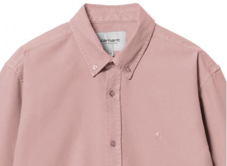 Carhartt WIP LS Bolton Shirt Glassy Pink I030238.1NJ.XX.03