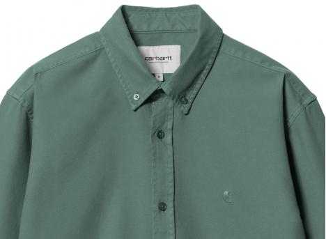 Carhartt WIP LS Bolton Shirt Silver Pine I030238.2M2.XX.03