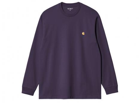 Carhartt WIP LS Chase Tshirt Lokers / Gold I026392.37Y.XX.03